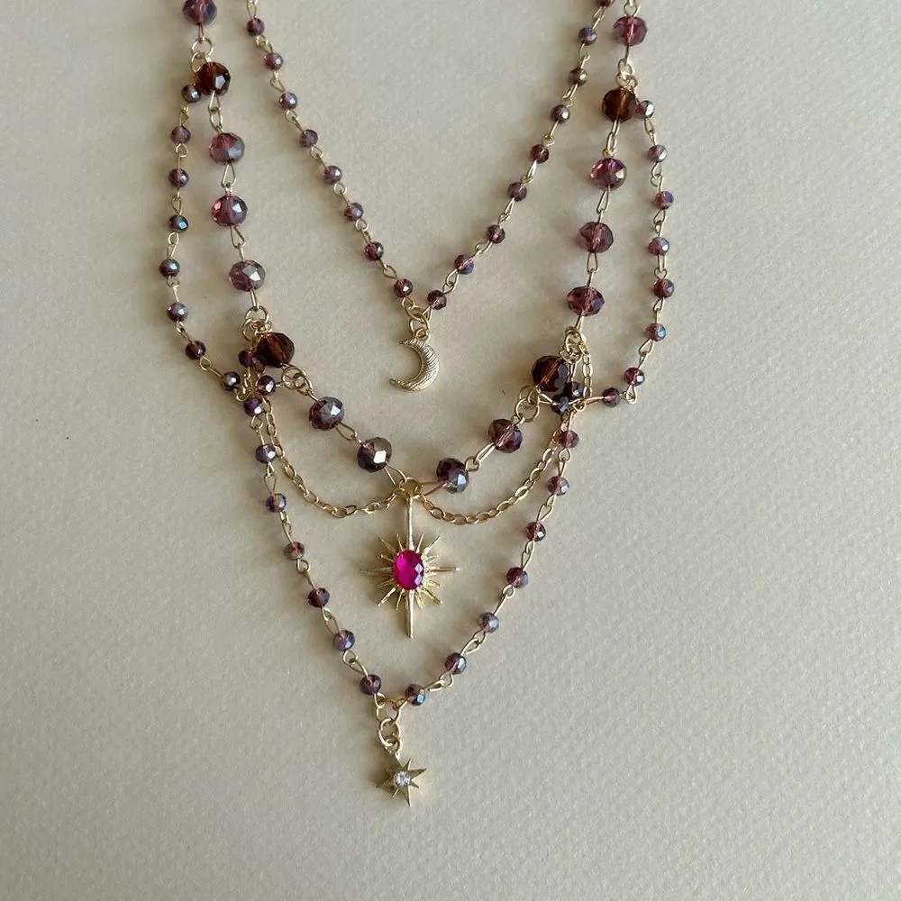 Boho Layered Necklace M1386